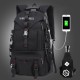 Men Large Capacity Outdoor Waterproof USB Charging Multi-pocket 14 Inch Laptop Bag Travel Climbing Backpack Men Large Capacity Outdoor Waterproof USB Charging Multi-pocket 14 Inch Laptop Bag Travel Climbing Backpack