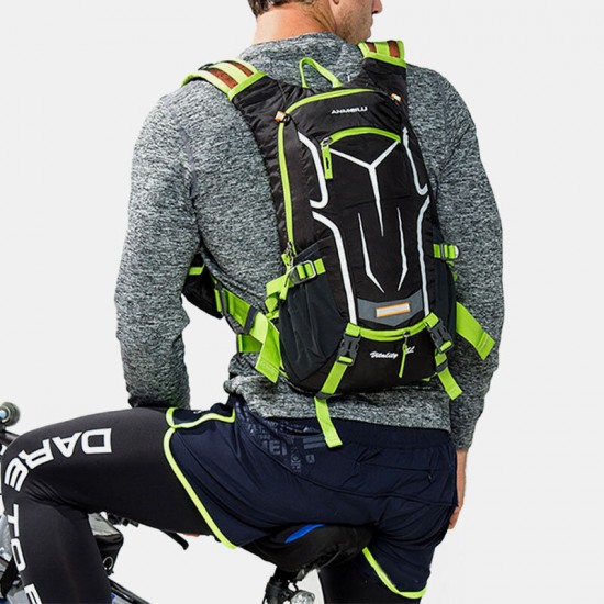 Women & Men Waterproof Reflective Cycling Outdoor Running Mountaineering Hiking Backpack With Detachable Phone Pocket Net Bag Women & Men Waterproof Reflective Cycling Outdoor Running Mountaineering Hiking Backpack With Detachable Phone Pocket Net Bag