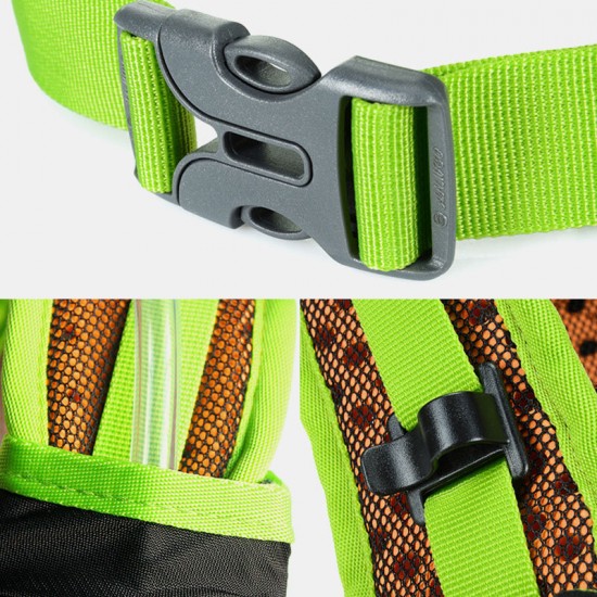 Women & Men Waterproof Reflective Cycling Outdoor Running Mountaineering Hiking Backpack With Detachable Phone Pocket Net Bag Women & Men Waterproof Reflective Cycling Outdoor Running Mountaineering Hiking Backpack With Detachable Phone Pocket Net Bag