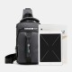 Men Nylon USB Charging Casual Outdoor Brief Chest Bag Shoulder Bag Backpack Men Nylon USB Charging Casual Outdoor Brief Chest Bag Shoulder Bag Backpack