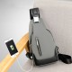 Men Oxford USB Charging Waterproof Casual Outdoor Crossbody Bag Chest Bag Sling Bag Men Oxford USB Charging Waterproof Casual Outdoor Crossbody Bag Chest Bag Sling Bag
