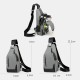 Men Oxford USB Charging Waterproof Casual Outdoor Crossbody Bag Chest Bag Sling Bag Men Oxford USB Charging Waterproof Casual Outdoor Crossbody Bag Chest Bag Sling Bag