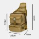 Men Nylon Tactical Camouflage Riding Camping Sport Outdoor Shoulder Bag Chest Bag Men Nylon Tactical Camouflage Riding Camping Sport Outdoor Shoulder Bag Chest Bag