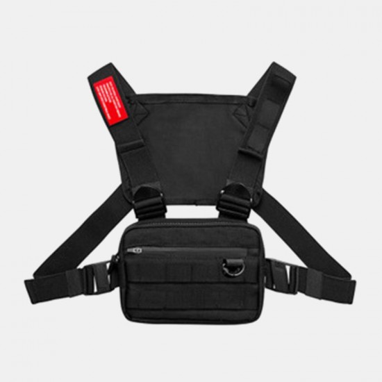 Unisex Oxford Cloth Camouflage Tactical Waterproof Reflective Multi-pocket Outdoor Climbing Vest Bag Backpack Unisex Oxford Cloth Camouflage Tactical Waterproof Reflective Multi-pocket Outdoor Climbing Vest Bag Backpack