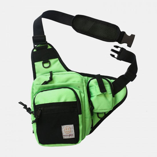 Unisex Oxford Cloth Multifunctional Tactical Reflective At Night Personality Hip-hop Chest Bag Shoulder Bag Unisex Oxford Cloth Multifunctional Tactical Reflective At Night Personality Hip-hop Chest Bag Shoulder Bag
