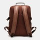 Men Faux Leather Large Capacity 16 Inch Laptop Bag School Bag Travel Backpack Men Faux Leather Large Capacity 16 Inch Laptop Bag School Bag Travel Backpack