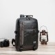 Men Faux Leather Large Capacity 16 Inch Laptop Bag School Bag Travel Backpack Men Faux Leather Large Capacity 16 Inch Laptop Bag School Bag Travel Backpack