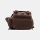 Men Genuine Leather And Canvas Travel Outdoor Carrying Bag Personal Crossbody Bag Chest Bag Men Genuine Leather And Canvas Travel Outdoor Carrying Bag Personal Crossbody Bag Chest Bag