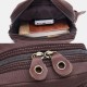 Men Genuine Leather And Canvas Travel Outdoor Carrying Bag Personal Crossbody Bag Chest Bag Men Genuine Leather And Canvas Travel Outdoor Carrying Bag Personal Crossbody Bag Chest Bag
