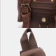 Men Genuine Leather And Canvas Travel Outdoor Carrying Bag Personal Crossbody Bag Chest Bag Men Genuine Leather And Canvas Travel Outdoor Carrying Bag Personal Crossbody Bag Chest Bag