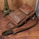 Men Genuine Leather Cowhide Retro Fashion Chest Bag Crossbody Bag Sling Bag Men Genuine Leather Cowhide Retro Fashion Chest Bag Crossbody Bag Sling Bag