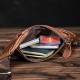 Men Genuine Leather Multi-Carry Retro 9 Inch Large Capacity Phone Camera Chest Bags Crossbody Bag Men Genuine Leather Multi-Carry Retro 9 Inch Large Capacity Phone Camera Chest Bags Crossbody Bag