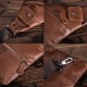 Men Genuine Leather Multi-Carry Retro 9 Inch Large Capacity Phone Camera Chest Bags Crossbody Bag Men Genuine Leather Multi-Carry Retro 9 Inch Large Capacity Phone Camera Chest Bags Crossbody Bag