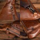 Men Genuine Leather Multi-Pocket Retro 9 Inch Large Capacity Waterproof Phone Chest Bags Crossbody Bag Men Genuine Leather Multi-Pocket Retro 9 Inch Large Capacity Waterproof Phone Chest Bags Crossbody Bag