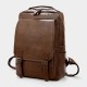 Men PU Leather Vintage Business Waterproof Wear-Resistant Large Capacity 15.6 Inch Laptop Bag Backpack Men PU Leather Vintage Business Waterproof Wear-Resistant Large Capacity 15.6 Inch Laptop Bag Backpack
