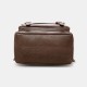 Men PU Leather Vintage Business Waterproof Wear-Resistant Large Capacity 15.6 Inch Laptop Bag Backpack Men PU Leather Vintage Business Waterproof Wear-Resistant Large Capacity 15.6 Inch Laptop Bag Backpack