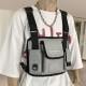 Unisex Oxford Cloth Letter Pattern Multi-Pocket Tactical Bag Chest Bag Backpack Unisex Oxford Cloth Letter Pattern Multi-Pocket Tactical Bag Chest Bag Backpack