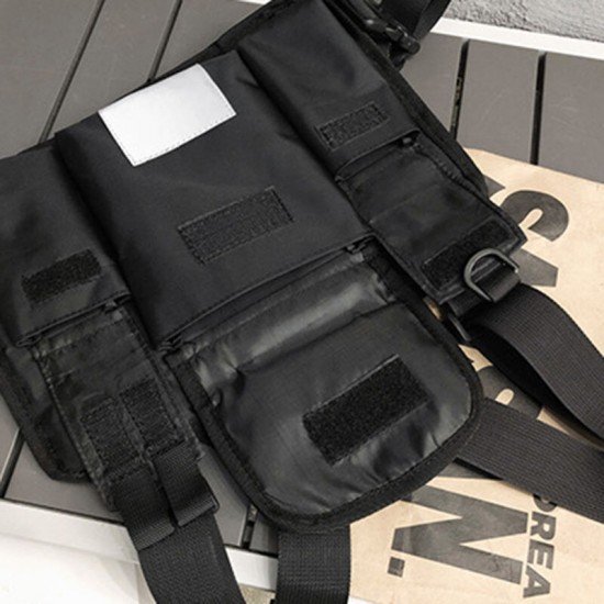 Unisex Oxford Cloth Letter Pattern Multi-Pocket Tactical Bag Chest Bag Backpack Unisex Oxford Cloth Letter Pattern Multi-Pocket Tactical Bag Chest Bag Backpack