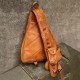 Ekphero Men Triangle Chest Bag Retro Pu Leather B6 Paratroopers Large Capacity Leather Soft Casual Bags Shoulder Bag Ekphero Men Triangle Chest Bag Retro Pu Leather B6 Paratroopers Large Capacity Leather Soft Casual Bags Shoulder Bag