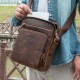 Men Genuine Leather Multifunction Multi-Pocket Vintage Briefcases Messenger Bag Crossbody Bag Handbag Men Genuine Leather Multifunction Multi-Pocket Vintage Briefcases Messenger Bag Crossbody Bag Handbag