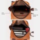 Men PU Leather Large Capacity Multifunction Headset Hole USB Charging Short Trip Sling Bags Crossbody Bag Chest Bag Men PU Leather Large Capacity Multifunction Headset Hole USB Charging Short Trip Sling Bags Crossbody Bag Chest Bag