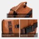 Men PU Leather Large Capacity Multifunction Headset Hole USB Charging Short Trip Sling Bags Crossbody Bag Chest Bag Men PU Leather Large Capacity Multifunction Headset Hole USB Charging Short Trip Sling Bags Crossbody Bag Chest Bag