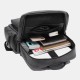 Men PU Leather Multi-pocket Breathable Backpack Retro Large Capacity 14 Inch Laptop Bag Men PU Leather Multi-pocket Breathable Backpack Retro Large Capacity 14 Inch Laptop Bag