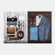 Men PU Leather Multi-pocket Breathable Backpack Retro Large Capacity 14 Inch Laptop Bag Men PU Leather Multi-pocket Breathable Backpack Retro Large Capacity 14 Inch Laptop Bag