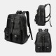 Men PU Leather Large Capacity Multi-pocket Vintage 14 Inch Laptop Backpack Men PU Leather Large Capacity Multi-pocket Vintage 14 Inch Laptop Backpack