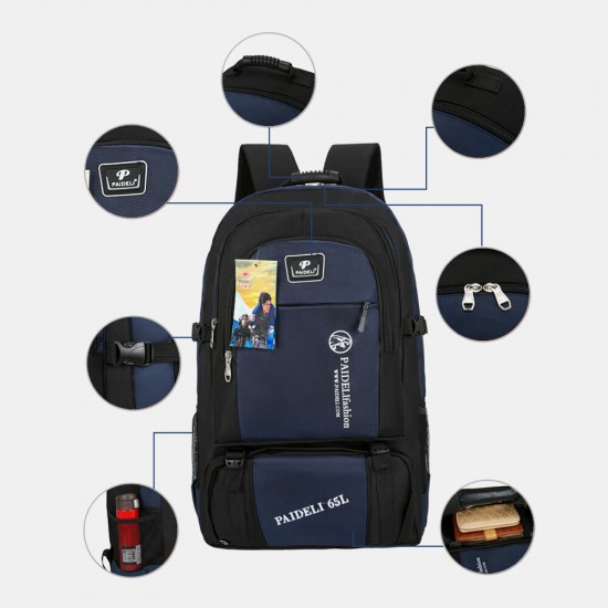 Unisex Nylon Super Large Capacity Outdoor Sport 24 Inch Mountaineering Bag Breathable Waterproof Travel Backpack Unisex Nylon Super Large Capacity Outdoor Sport 24 Inch Mountaineering Bag Breathable Waterproof Travel Backpack