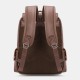 Men Vintage Large Capacity PU Leather Multi-pocket 14 Inch Laptop Bag Backpack Men Vintage Large Capacity PU Leather Multi-pocket 14 Inch Laptop Bag Backpack