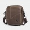 Men Genuine Leather Wear-resistant Large Capacity Vintage Cowhide Crossbody Bags Shoulder Bag Single Bag
