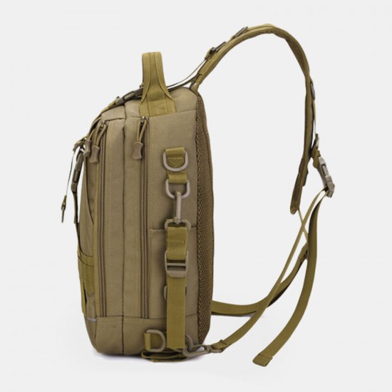 Men Oxford Camo Multifunction Waterproof Outdoor Sports Riding Tactical Shoulder Bag Crossbody Bag Chest Bag Men Oxford Camo Multifunction Waterproof Outdoor Sports Riding Tactical Shoulder Bag Crossbody Bag Chest Bag