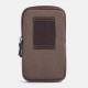 Men Canvas Multi-pocket Outdoor Sports 6.3 Inch Phone Bag Waist Bag Sling Bag Men Canvas Multi-pocket Outdoor Sports 6.3 Inch Phone Bag Waist Bag Sling Bag