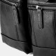 Men Stitching Large Capacity Waterproof PU Leather Backpack Retro Multi-pocket 15.6 Inch Laptop Bag Men Stitching Large Capacity Waterproof PU Leather Backpack Retro Multi-pocket 15.6 Inch Laptop Bag