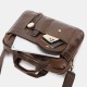 Men Genuine Leather Multi-pocket Vintage 14 Inch Laptop Bag Briefcases Crossbody Bag Shoulder Bag Handbag Men Genuine Leather Multi-pocket Vintage 14 Inch Laptop Bag Briefcases Crossbody Bag Shoulder Bag Handbag
