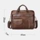 Men Genuine Leather Multi-pocket Vintage 14 Inch Laptop Bag Briefcases Crossbody Bag Shoulder Bag Handbag Men Genuine Leather Multi-pocket Vintage 14 Inch Laptop Bag Briefcases Crossbody Bag Shoulder Bag Handbag
