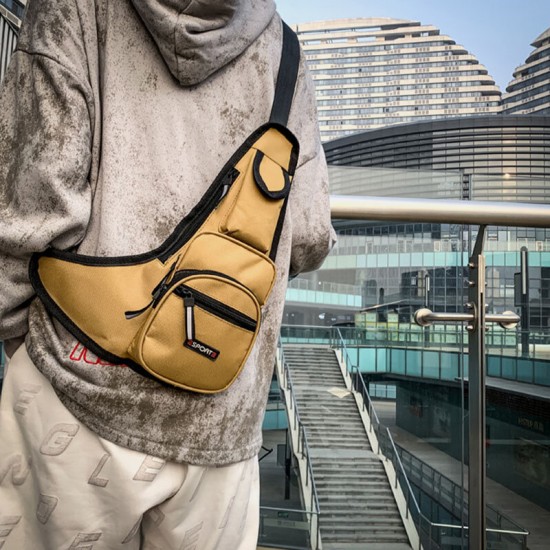 Unisex Multi-pocketStylish Vintage Oxford Travel Crossbody Bag Chest Bag Shoulder Bag Unisex Multi-pocketStylish Vintage Oxford Travel Crossbody Bag Chest Bag Shoulder Bag
