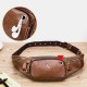 Men Genuine Leather Multifunctional Headphone Hole Vintage Phone Bag Waist Bag Chest Bag Crossbody Bag Shoulder Bag Men Genuine Leather Multifunctional Headphone Hole Vintage Phone Bag Waist Bag Chest Bag Crossbody Bag Shoulder Bag