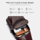 Men Genuine Leather Hasp Headphone Hole Large Capacity Vintage 6.5 Inch Phone Bag Chest Bag Crossbody Bag Shoulder Bag Men Genuine Leather Hasp Headphone Hole Large Capacity Vintage 6.5 Inch Phone Bag Chest Bag Crossbody Bag Shoulder Bag