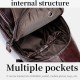 Men Genuine Leather Hasp Headphone Hole Large Capacity Vintage 6.5 Inch Phone Bag Chest Bag Crossbody Bag Shoulder Bag Men Genuine Leather Hasp Headphone Hole Large Capacity Vintage 6.5 Inch Phone Bag Chest Bag Crossbody Bag Shoulder Bag