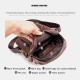 Men Genuine Leather Wear-resistant Headphone Hole Multi-pocket Vintage Crossbody Bag Shoulder Bag Men Genuine Leather Wear-resistant Headphone Hole Multi-pocket Vintage Crossbody Bag Shoulder Bag