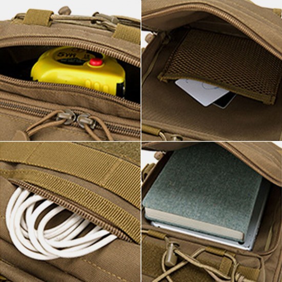 Men Nylon Camouflage Multifunction Large Capacity Outdoor Fishing Crossbody Bags Chest Bag Tactical Bag Men Nylon Camouflage Multifunction Large Capacity Outdoor Fishing Crossbody Bags Chest Bag Tactical Bag