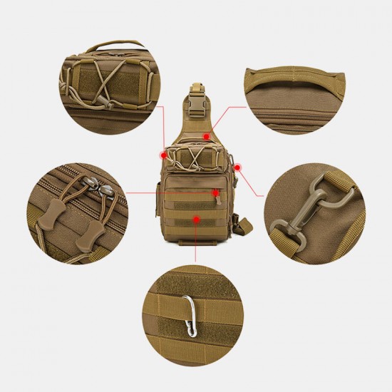 Men Nylon Camouflage Multifunction Large Capacity Outdoor Fishing Crossbody Bags Chest Bag Tactical Bag Men Nylon Camouflage Multifunction Large Capacity Outdoor Fishing Crossbody Bags Chest Bag Tactical Bag