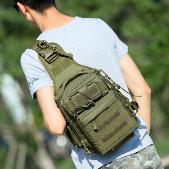 Men Nylon Camouflage Multifunction Large Capacity Outdoor Fishing Crossbody Bags Chest Bag Tactical Bag Men Nylon Camouflage Multifunction Large Capacity Outdoor Fishing Crossbody Bags Chest Bag Tactical Bag