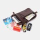 Men Double Layer Genuine Leather Waist Bag Large Capacity Vintage 6.3 Inch Phone Bag Crossbody Bags Shoulder Bag Men Double Layer Genuine Leather Waist Bag Large Capacity Vintage 6.3 Inch Phone Bag Crossbody Bags Shoulder Bag
