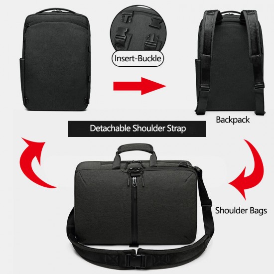 Men Large Capacity Waterproof Detachable Shoulder Strap 15.6 Inch Laptops Case Backpack Shoulder Bag Crossbody Bag Men Large Capacity Waterproof Detachable Shoulder Strap 15.6 Inch Laptops Case Backpack Shoulder Bag Crossbody Bag