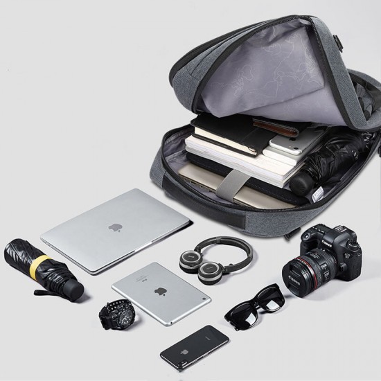 Men Large Capacity Waterproof Detachable Shoulder Strap 15.6 Inch Laptops Case Backpack Shoulder Bag Crossbody Bag Men Large Capacity Waterproof Detachable Shoulder Strap 15.6 Inch Laptops Case Backpack Shoulder Bag Crossbody Bag
