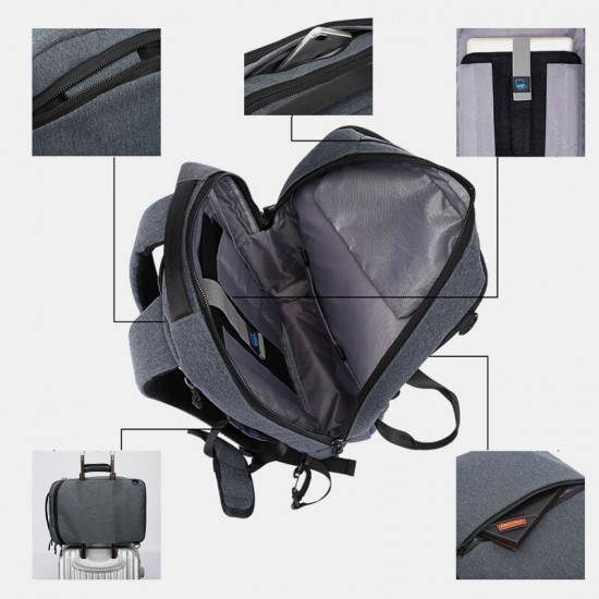 Men Large Capacity Waterproof Detachable Shoulder Strap 15.6 Inch Laptops Case Backpack Shoulder Bag Crossbody Bag Men Large Capacity Waterproof Detachable Shoulder Strap 15.6 Inch Laptops Case Backpack Shoulder Bag Crossbody Bag