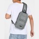 Men Oxford Letter Front Password Lock Anti-theft Design USB Charging Crossbody Bag Multi-pockets Multi-compartments Chest Bag Men Oxford Letter Front Password Lock Anti-theft Design USB Charging Crossbody Bag Multi-pockets Multi-compartments Chest Bag